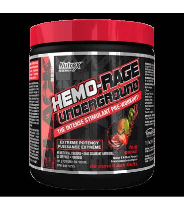 Hemo Rage Underground de Nutrex