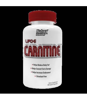 Lipo 6 Carnitina 120 Cápsulas