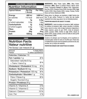 Iso Surge de Mutant 5 lbs