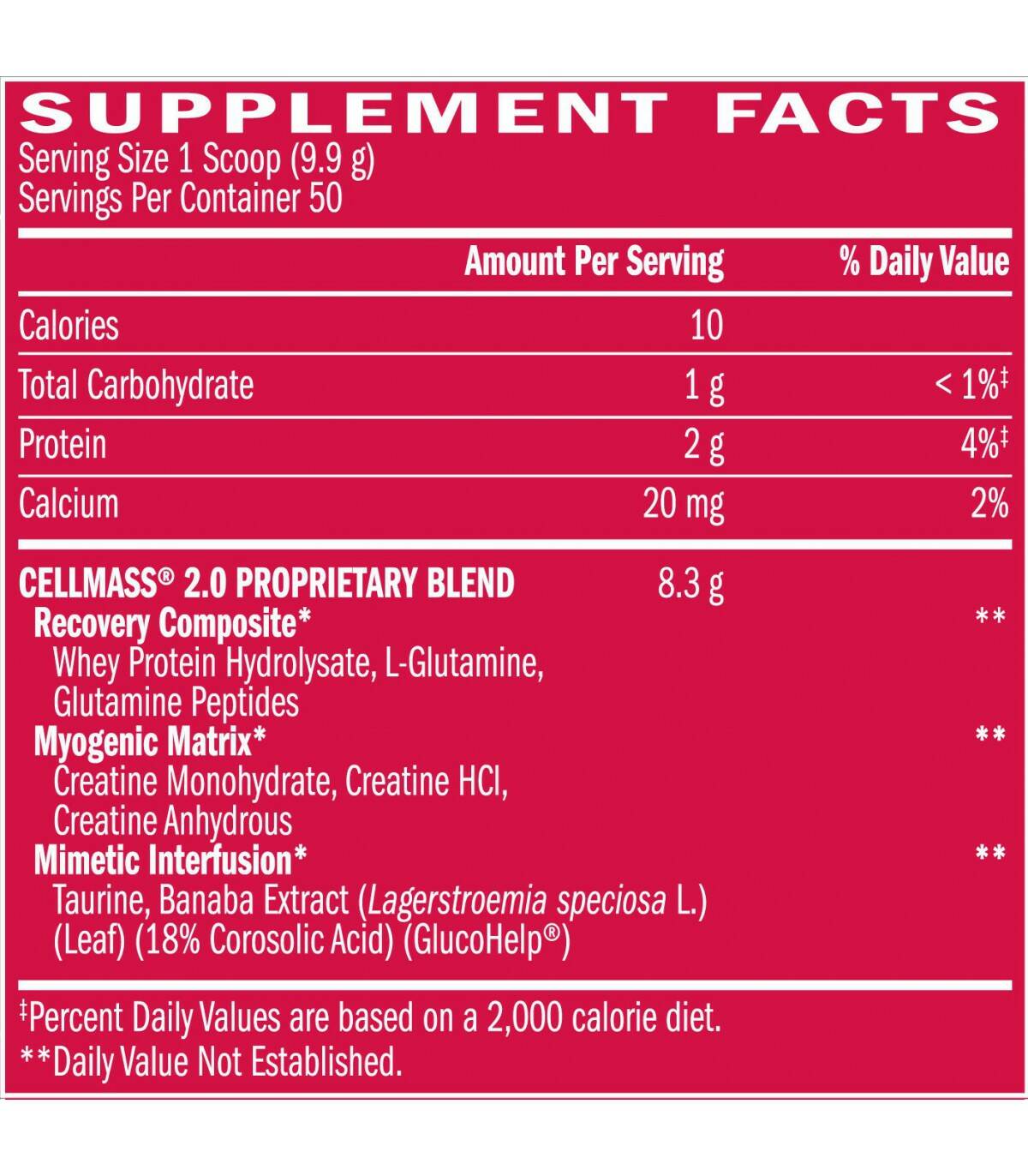 Cellmass 2.0 Creatina BSN Creatina BSN Fitness