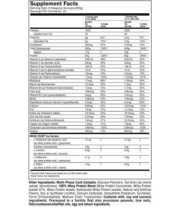 Mass Tech Xtreme 2000 20lbs Muscletech