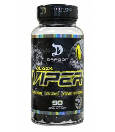 Black Viper 90 Caps de Dragon Pharma Labs