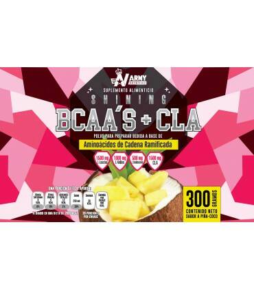 Shinning BCAAs + CLA de Army Nutrition