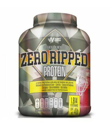 Zero Ripped Protein 4lbs de Army Nutrition sabor Frutos Rojos