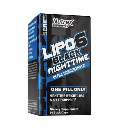 Lipo 6 Black Night Time 30 Caps de Nutrex