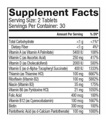 Complete Multi Vitamin 60 Caps de Dymatize