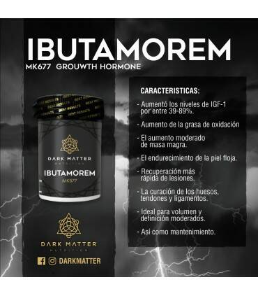 MK-677 Growth Hormone Ibutamorem Dark Matter