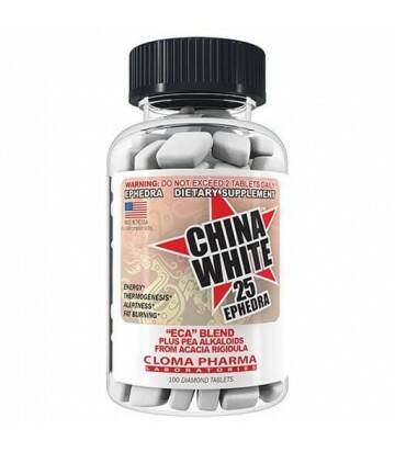 China White 100 Caps ClomaPharma Laboratorie