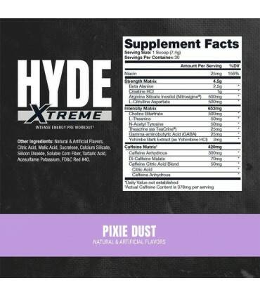 Hyde Xtreme 30 servicios Pro Supps
