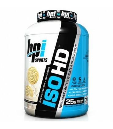 ISO-HD aislado de suero de leche bpi 5lbs