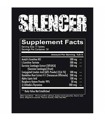 Silencer Fat Burner 120 caps Redcon1