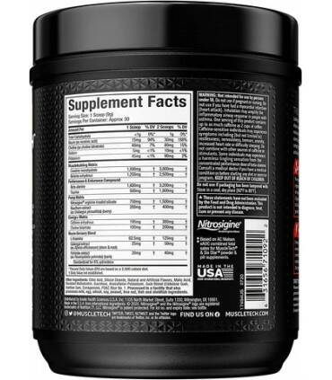 Vapor X de Muscletech 30 serv.