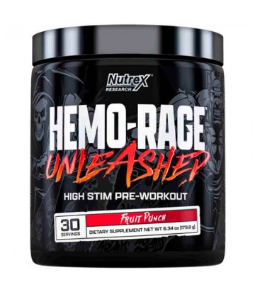 Hemo Rage Unleash 30 servicios Nutrex