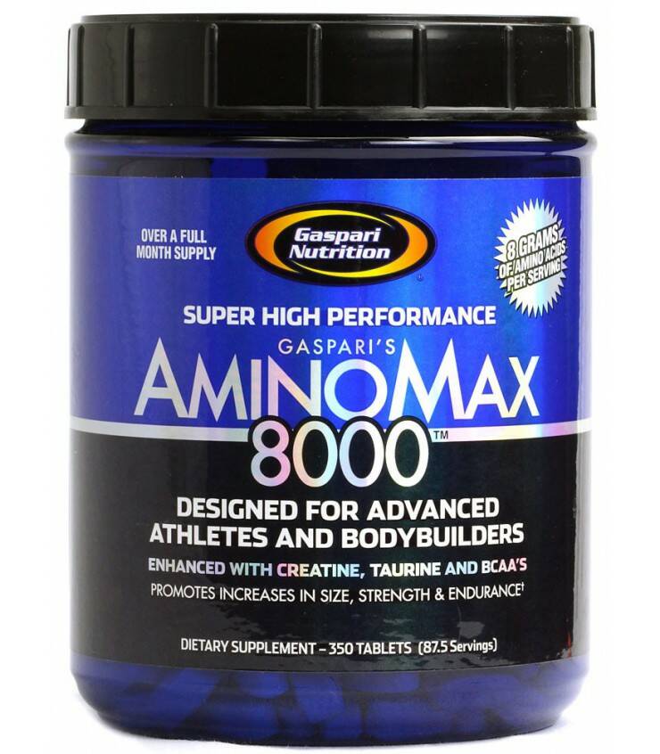 AminoMax 8000 de Gaspari Nutrition Aminoacidos Fitness