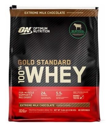 100% Whey Gold Standard 5.64lbs Proteina de On