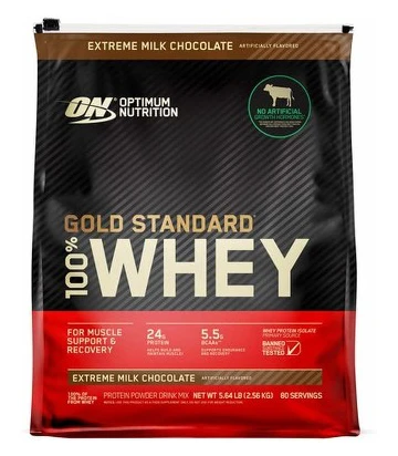 100% Whey Gold Standard 5.64lbs Proteina de On