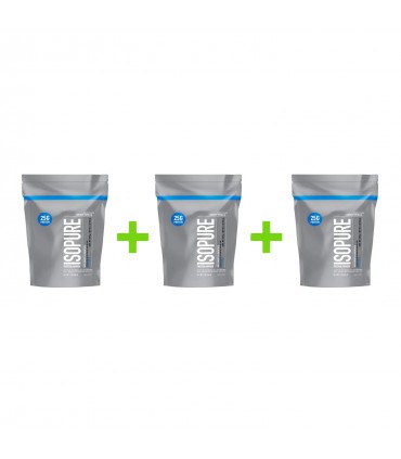 Pack 3 Isopure 1lb zero carbs