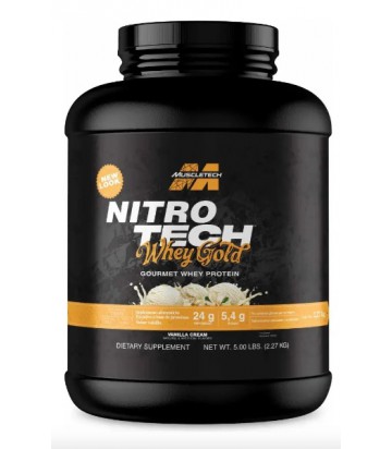 Nitro Tech Whey Gold 5 Lbs de Muscletech