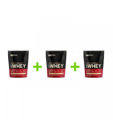 3 Pack Whey Gold Estandar On Costal 1.5lbs de On