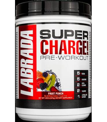 Super Charge Xtreme Oxido Nitrico de Labrada