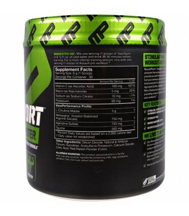 Vasosport de Musclepharm 30 servicios