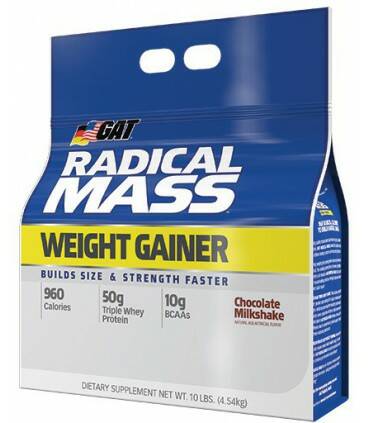 Radical Mass 10lbs Gainer de Gat