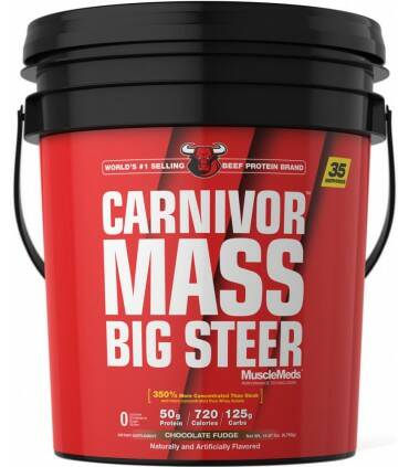 Carnivor Mass Big Steer de Musclemeds 15 lbs
