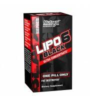 Lipo 6 Black Ultra Concentrate 60 Black Caps Quemadores de Grasa