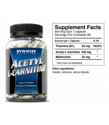 Acetyl L Carnitina Dymatize