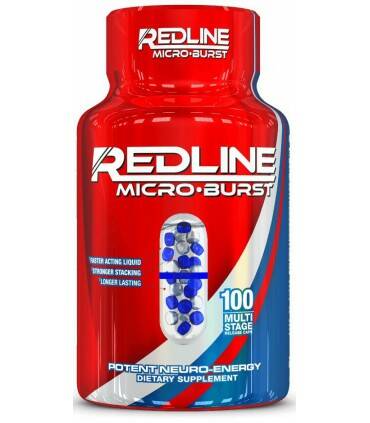 Redline Microburst de VPX 100 capsulas