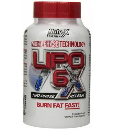 Lipo 6 Xtreme 120 Multi Phase Capsulas