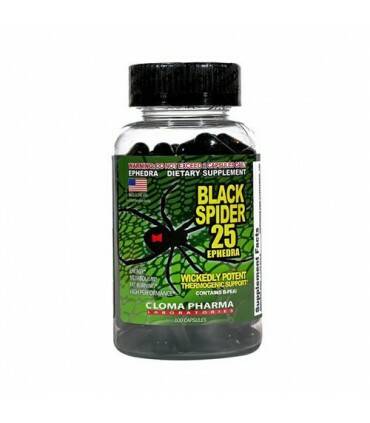 Black Spider 25 Clomapharma 100 caps