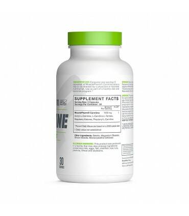 L Carnitina Core Musclepharm 60 Caps