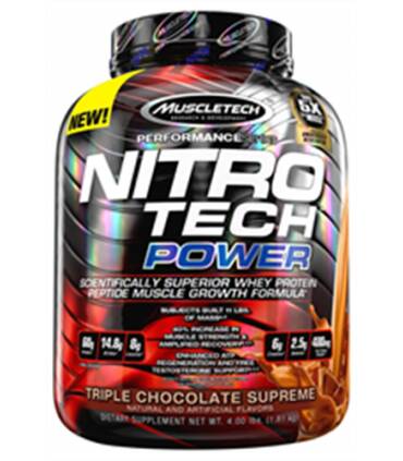 Nitro Tech Power de Muscletech 4 lbs