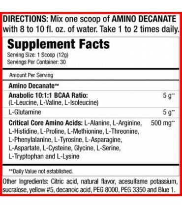 Amino Decanate de Muslce Meds