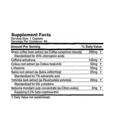 Hydroxycut SX-7 Black Onyx de Muscletech 80 Caps