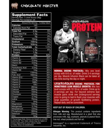 Muscle Infusion Black 5lb Proteinas Nutrex